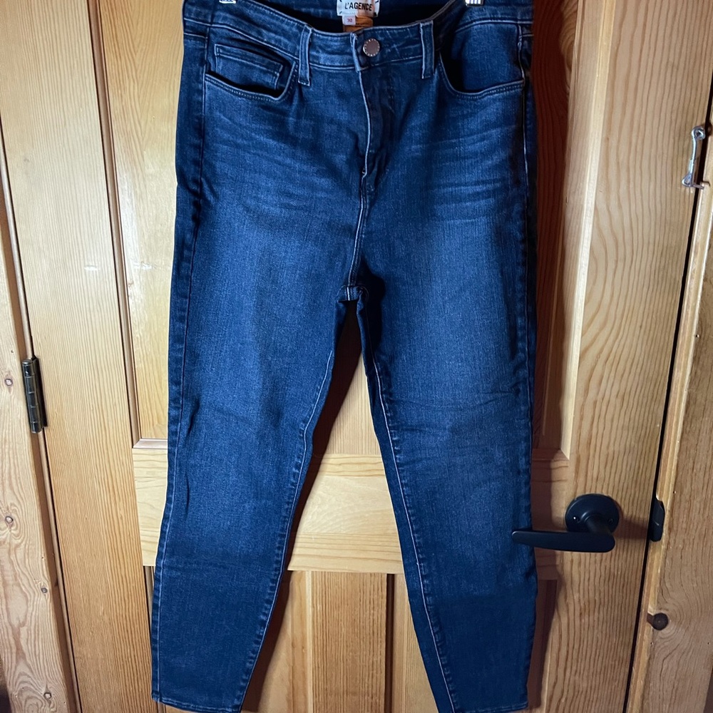L’AGENCE stretch jeans cropped size 30